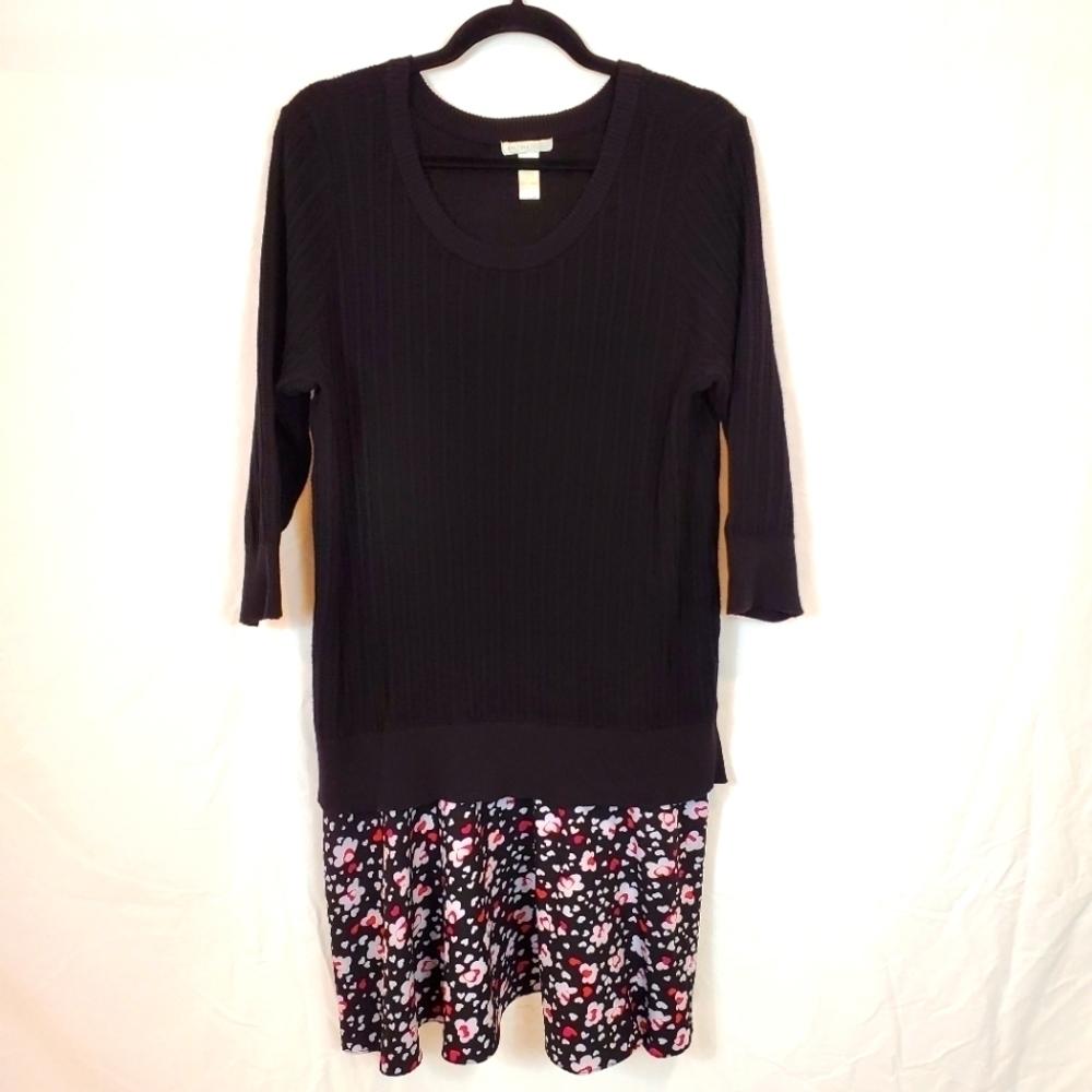 Est. 1946 sweater dress with hearts size large